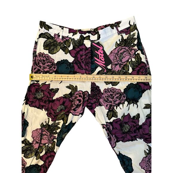 NWT Motel Rocks Women’s Bold Floral Printed Trouser Size L FestivalFit Y2KStyle - Picture 5 of 6